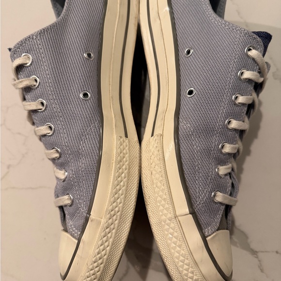 Converse Chuck 70 All Stars Blue & Grey Low Top Sneakers - Picture 5 of 9